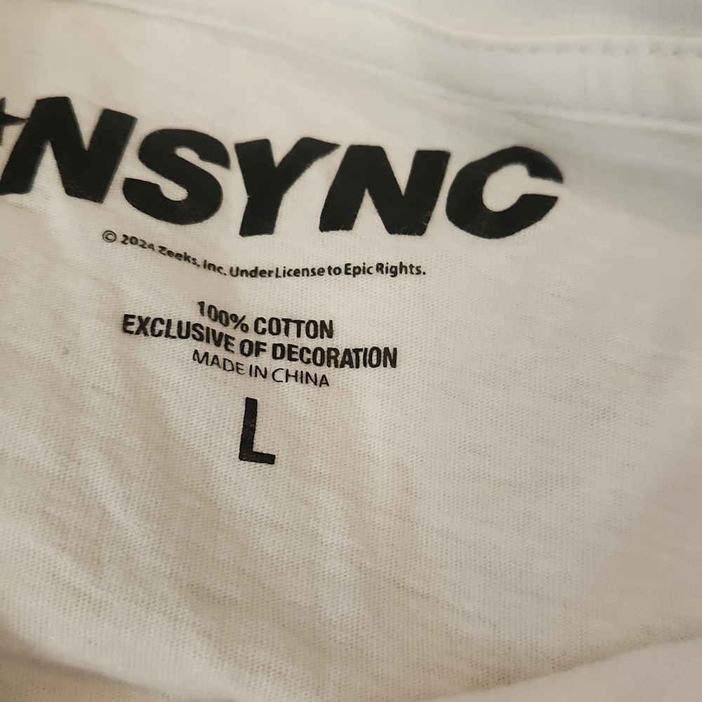 NSYNC Cotton Graphic Tshirt - Picture 3 of 3